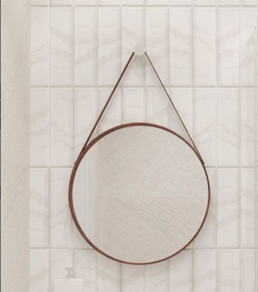 Плитка настенная 9034 Дорато белый грань 8.5*28.5*9.2 (40шт\0,97м2), м2