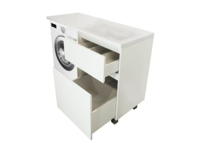 Комплект мебели Dallas Luxe 1100х482 правосторонний напольный 2 ящика (ШхГхВ) 448х476х860 Комплект мебели Dallas Luxe 1100х482 правосторонний напольный 2 ящика (ШхГхВ) 448х476х860