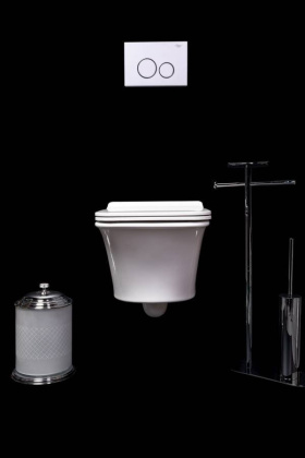 Mirage подвесной унитаз глянец белый Mirage подвесной унитаз глянец белый