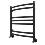 Полотенцесушитель водяной Lemark Atlantiss LM32607RBL П7 500x600, черный Полотенцесушитель водяной Lemark Atlantiss LM32607RBL П7 500x600, черный