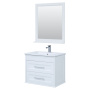 Комплект мебели для ванной Aquanet Бостон М 80 белый матовый Комплект мебели для ванной Aquanet Бостон М 80 белый матовый