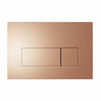 Кнопка управления для скрытых систем инсталляции, розовое матовое золото Kerama Marazzi FPS.A.RGM