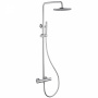 Душевая стойка ABBER Wasser Kreis AF8160 с термостатом без излива, хром Душевая стойка ABBER Wasser Kreis AF8160 с термостатом без излива, хром