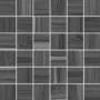 Мозаика Blackwood чёрный 30х30,шт.