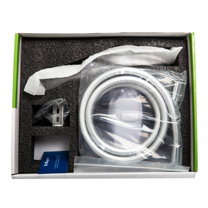 DUE Смеситель для ванны и душа в комплекте с ручным душем, шлангом и держателем, хром DUE-VASM-CRM DUE Смеситель для ванны и душа в комплекте с ручным душем, шлангом и держателем, хром DUE-VASM-CRM