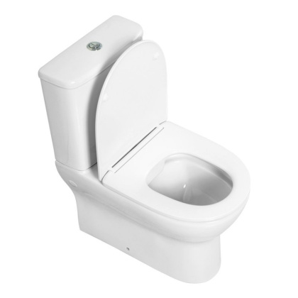 ENERGIA Чаша унитаза с сиденьем дюропласт soft close, P-trap BB8134CPR/SC ENERGIA Чаша унитаза с сиденьем дюропласт soft close, P-trap BB8134CPR/SC