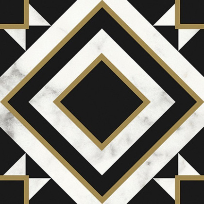 Декор Victorian Marble Blck-Wht Gls 7R 20х20 Декор Victorian Marble Blck-Wht Gls 7R 20х20