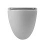 AMANDA-TOR Чаша унитаза подвесного безободкового, закрытый низ, смыв TORNADO, BB051CH-TOR-FC