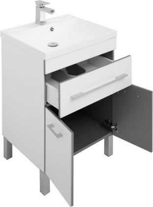 Комплект мебели для ванной Aquanet Верона NEW 58 белый (напольный 1 ящик 2 дверцы) Комплект мебели для ванной Aquanet Верона NEW 58 белый (напольный 1 ящик 2 дверцы)