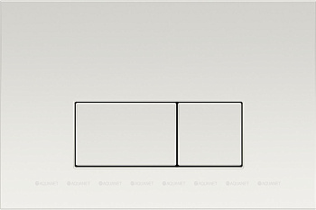 Панель смыва Aquatek Slim Белая V KDI-0000003