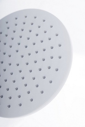 CZR-B-CVD-BIO Душевая колонна со смесителем для ванны, верхним и ручным душем, верхний душ из нержавеющей стали диаметр 250 мм, исполнение белый матов CZR-B-CVD-BIO Душевая колонна со смесителем для ванны, верхним и ручным душем, верхний душ из нержавеющей стали диаметр 250 мм, исполнение белый матов