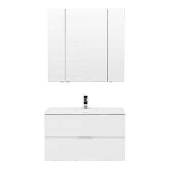 Мебель для ванной Aquanet Алвита 90 белый Мебель для ванной Aquanet Алвита 90 белый