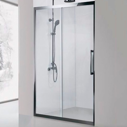 Душевая дверь Aquanet Delta NPE6121 130, прозрачное стекло