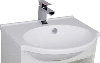 Раковина для тумбы Aquanet Лайн 60 marmite pernilla Раковина для тумбы Aquanet Лайн 60 marmite pernilla