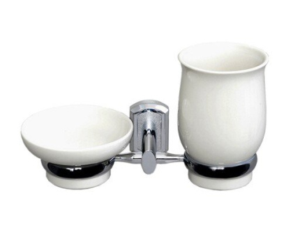 K-24126 Держатель стакана и мыльницы K-24126 Держатель стакана и мыльницы