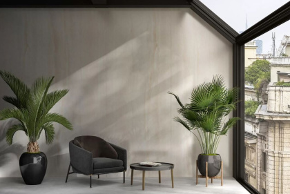 Керамогранит SG073200R6 Супермакси/Травертин бежевый светлый (119,5см*320см*6мм) (1шт/3,824) матовая, м2