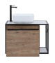 Тумба под раковину Aquanet Nova Lite Loft 75 L дуб рустикальный