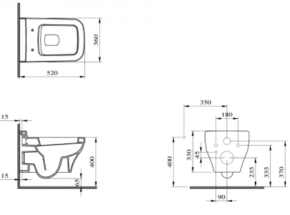 Унитаз подвесной Scala speciale, цвет белый, 1192-064-0129, шт Унитаз подвесной Scala speciale, цвет белый, 1192-064-0129, шт