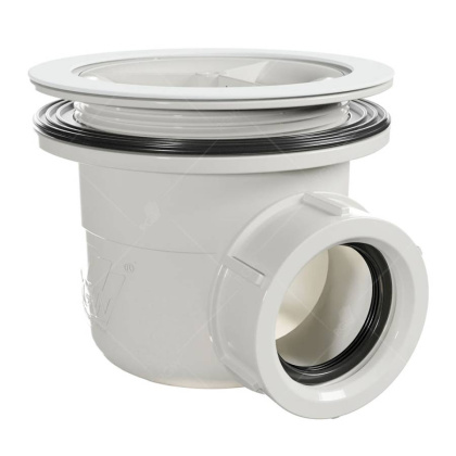 Сифон для душевых поддонов RGW S-010-1 Волна черный 90 мм, RGW 502411101-04 Сифон для душевых поддонов RGW S-010-1 Волна черный 90 мм, RGW 502411101-04