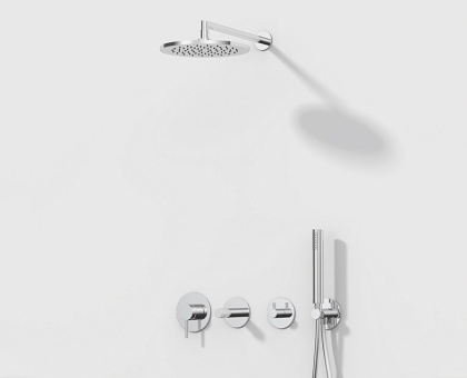 Набор встроенной душевой системы Origin,
хром Набор встроенной душевой системы Origin,
хром