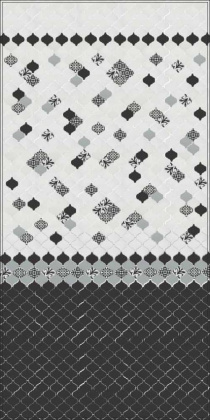 Декор OS\A26\65000 Арабески глянцевый орнамент 6.5*6.5*7 (уп\26шт), шт