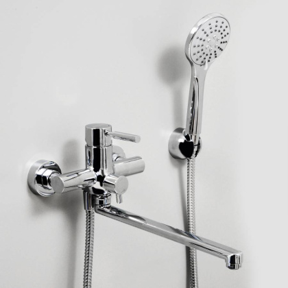 Main 4102L Смеситель для ванны с длинным изливом Wasserkraft