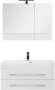 Комплект мебели для ванной Aquanet Нота 90 белый (камерино) Комплект мебели для ванной Aquanet Нота 90 белый (камерино)