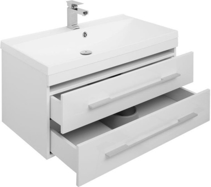 Комплект мебели для ванной Aquanet Нота 90 белый (камерино) Комплект мебели для ванной Aquanet Нота 90 белый (камерино)