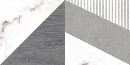 Плитка настенная 34078 Savage серый узор 25*50 (12шт/1,5м2), м2