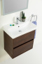 Тумба с раковиной подвесная с одним ящиком BelBagno NEON 60 Pino Bianco, раковина белая Тумба с раковиной подвесная с одним ящиком BelBagno NEON 60 Pino Bianco, раковина белая