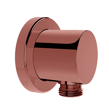 Переходн.для ручн.душа, настенный крепеж, медь