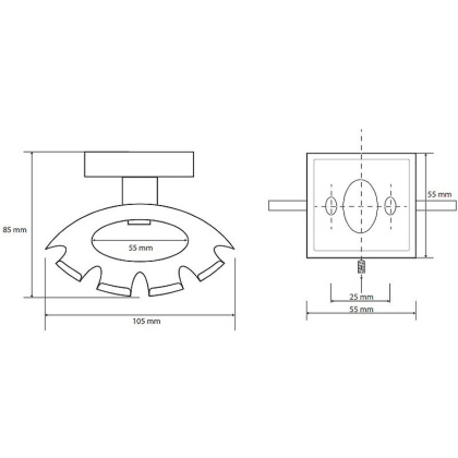 Держатель зубных щетoк