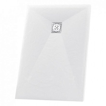 Душевой поддон RGW ST-0120W 100 x 120 см, прямоугольный, из искусственного камня, белый, 16152012-01