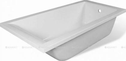 Ванна из искусственного мрамора Эстет Дельта 180x80                                                     Ванна из искусственного мрамора Эстет Дельта 180x80