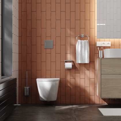 Унитаз подвесной безободковый Creto Cer C5 1005-005Cer-С5W с крышкой-сиденьем микролифт, белый Унитаз подвесной безободковый Creto Cer C5 1005-005Cer-С5W с крышкой-сиденьем микролифт, белый