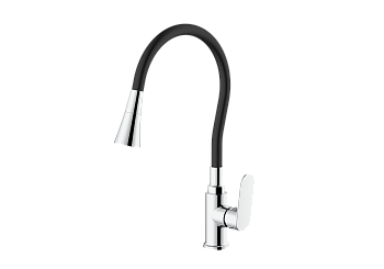Смеситель Splenka для кухни с гибким изливом S41.43