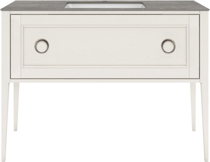 Тумба PLAZA Classic Neo напольная с ящиком 120, белая матовая PL.CN.120.1\WHT.M