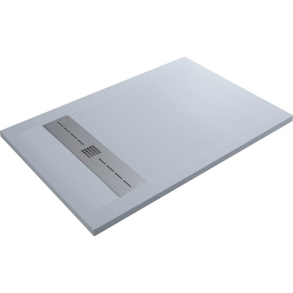 Душевой поддон Allen Brau Infinity 90x90 8.21001-21 белый камень