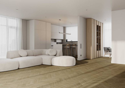 Кварцевый паркет Quartz Parquet Штучный паркет Дуб Конго, 44-1258-54, 5/0,6 мм