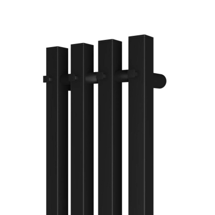 Полотенцесушитель электрический Point Гермес PN13832B П3 180x1200 диммер справа, черный Полотенцесушитель электрический Point Гермес PN13832B П3 180x1200 диммер справа, черный