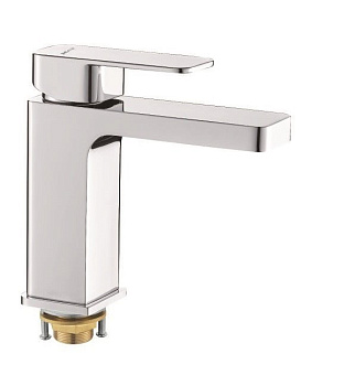 Смеситель для раковины латунь, хром S9501