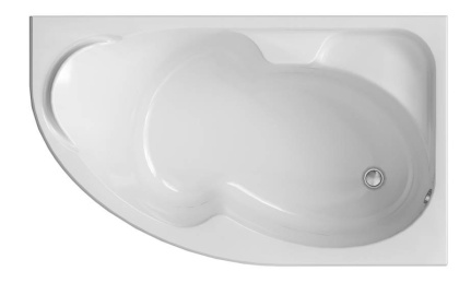Акриловая ванна Creto Doris 170х105 см правая 14-170105R Акриловая ванна Creto Doris 170х105 см правая 14-170105R