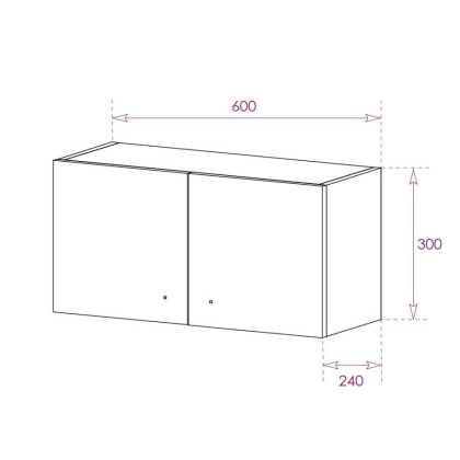 Шкаф Onika Нива 30х60 подвесной, белый Шкаф Onika Нива 30х60 подвесной, белый