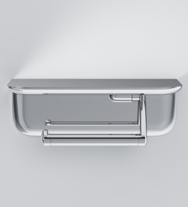 A30341500 Sensation, Держатель для туалетной бумаги с полкой, хром, шт A30341500 Sensation, Держатель для туалетной бумаги с полкой, хром, шт