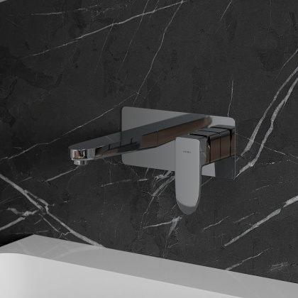 Смеситель для умывальника скрытого монтажа OMNIRES SIENA SN7315CR (хром)