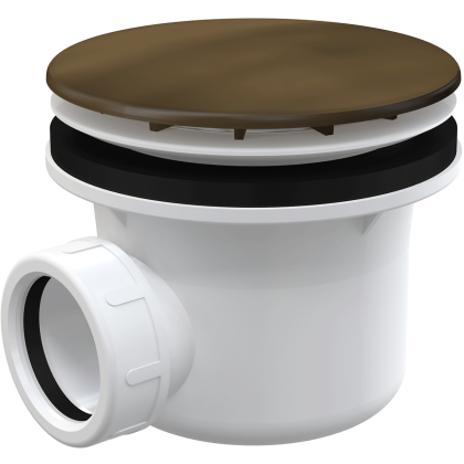 Сифон для душевого поддона, бронза-антик Сифон для душевого поддона, бронза-антик