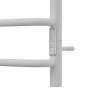 Полотенцесушитель электрический Point Сатурн PN90858W П8 500x800 диммер справа, белый Полотенцесушитель электрический Point Сатурн PN90858W П8 500x800 диммер справа, белый