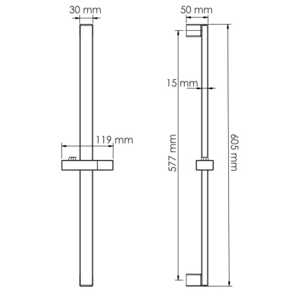 A323 Стойка для душа
