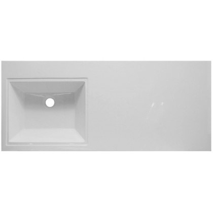 Комплект мебели Dallas Luxe 1200х482 левосторонний напольный 2 ящика (ШхГхВ) 548х476х860