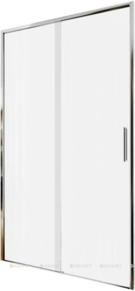 Душевая дверь Aquanet Pleasure Evo 110 AE65-N110-CT профиль хром, прозрачное стекло